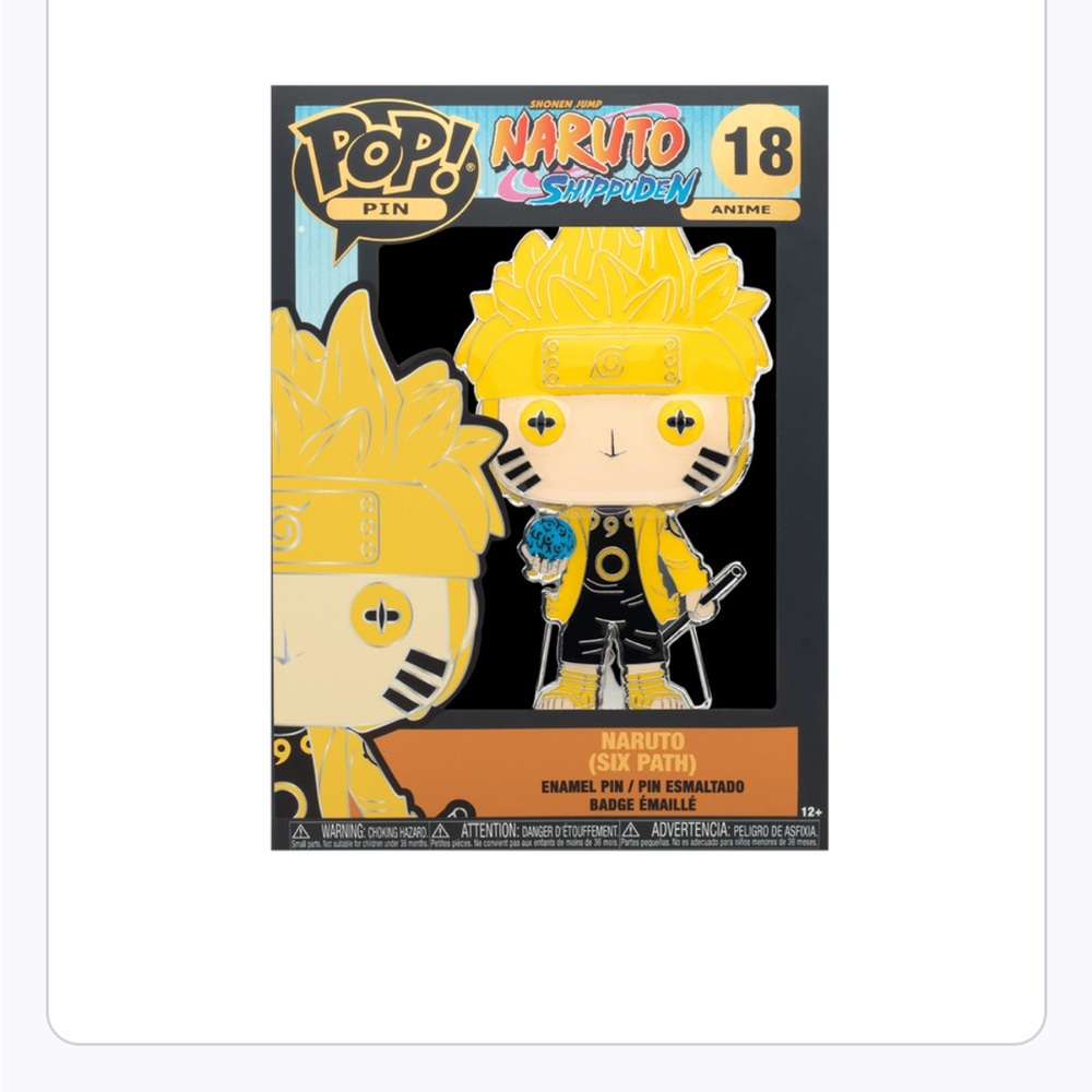 Funko Pop Pin Narato